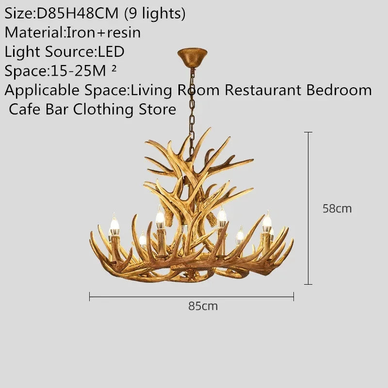 Deer Antler Chandelier