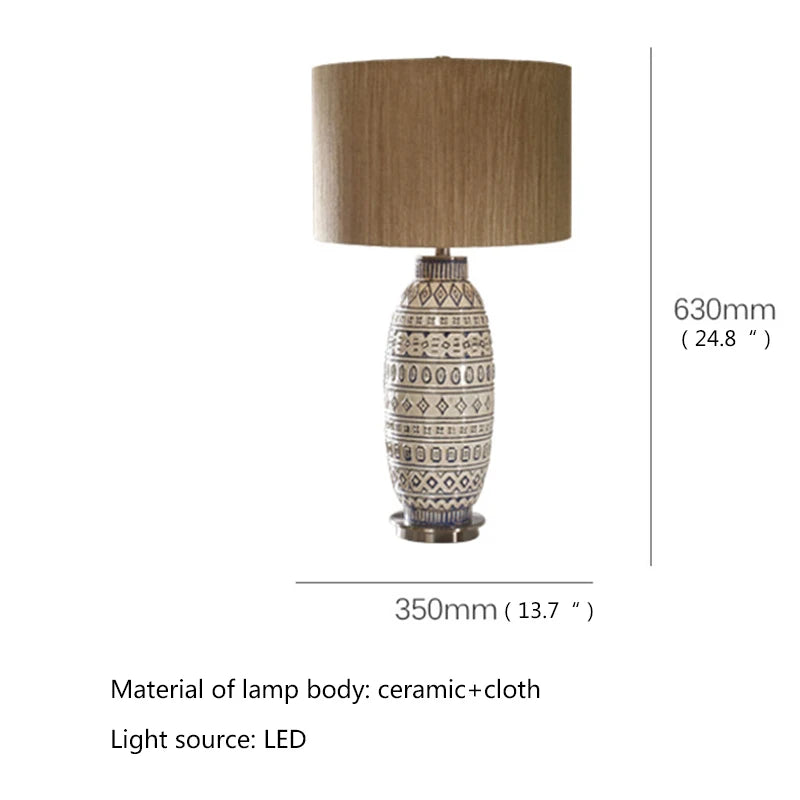 Dining Ceramic Table Lamp