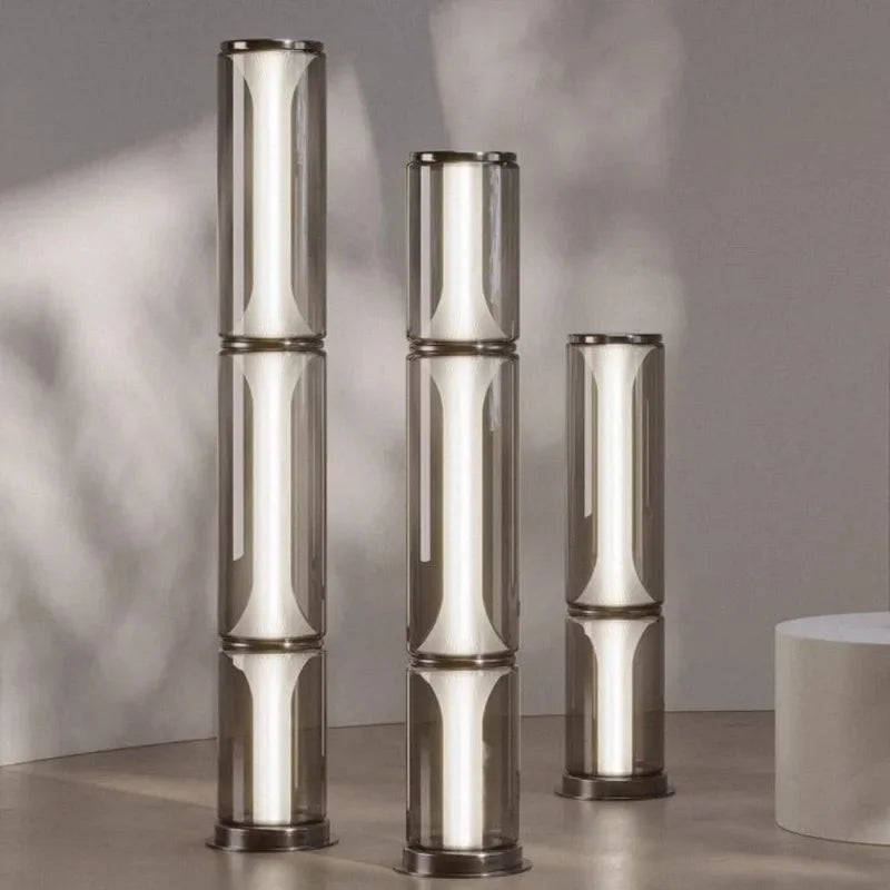 Glass Floor Lamp