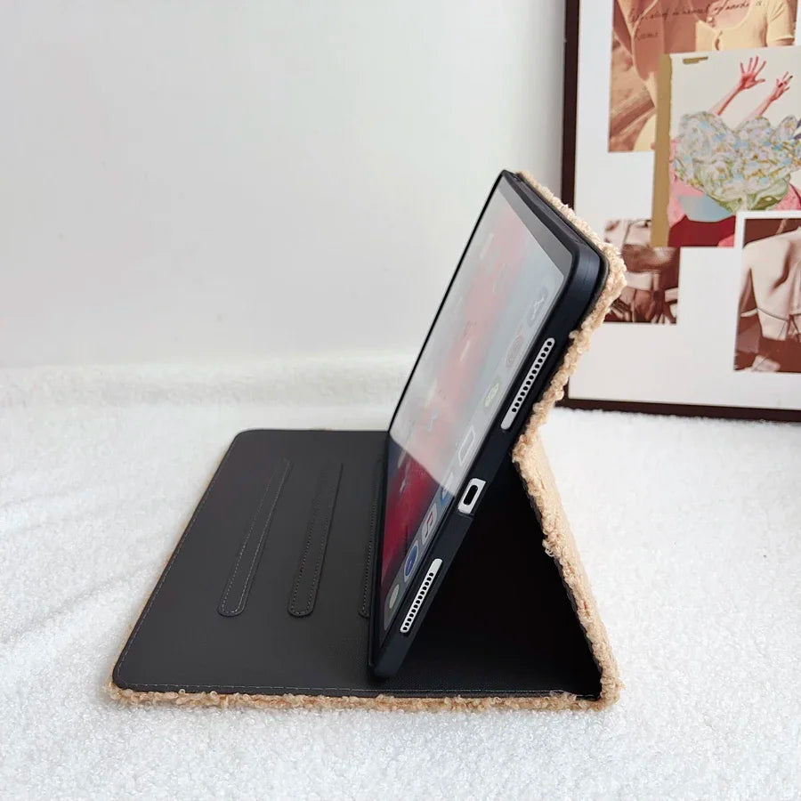 Fluff Stand Tablet Case Cover
