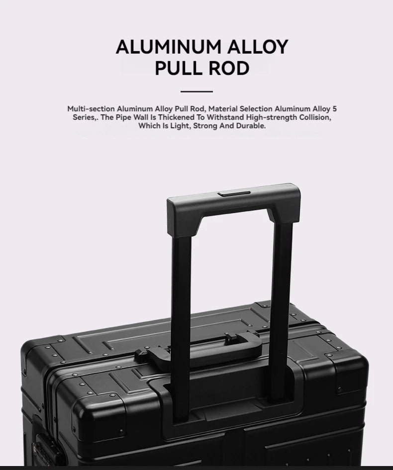 100% Aluminum Suitcase