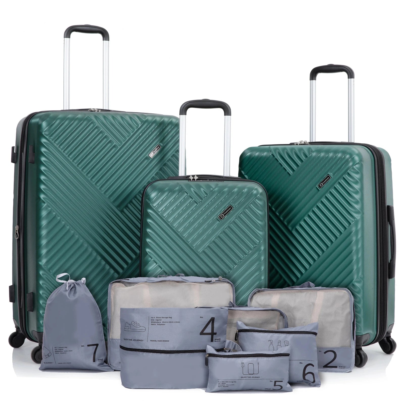 Luggage 3 Piece Suitcase Set