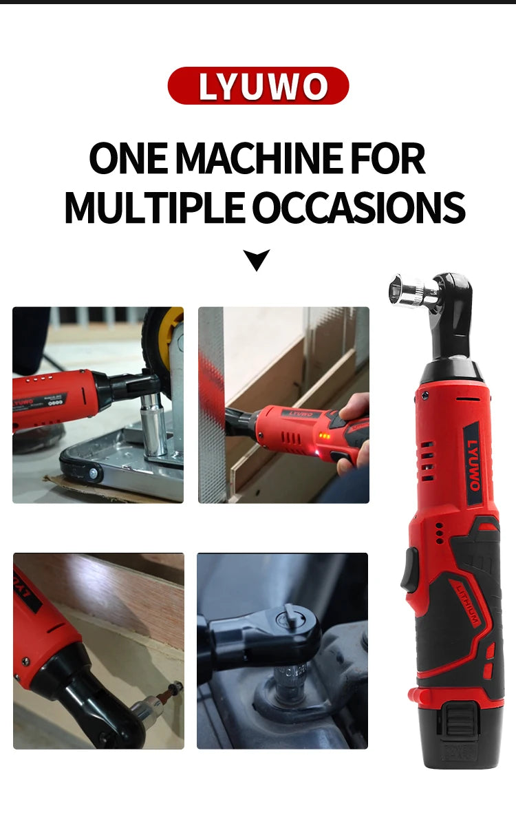Cordless Right Angle Electric Wrench
