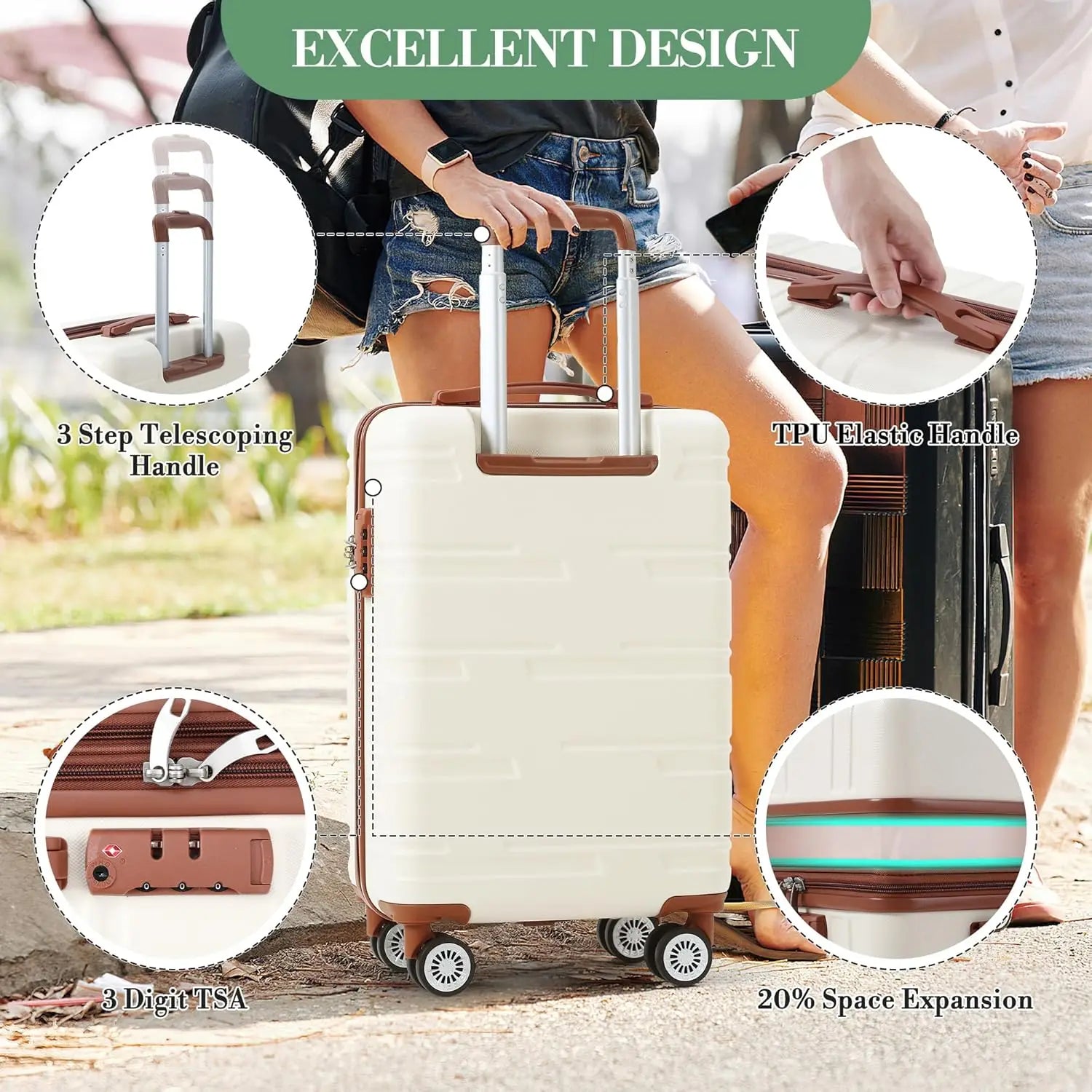 28 Inch Trolley Suitcase Carry-On
