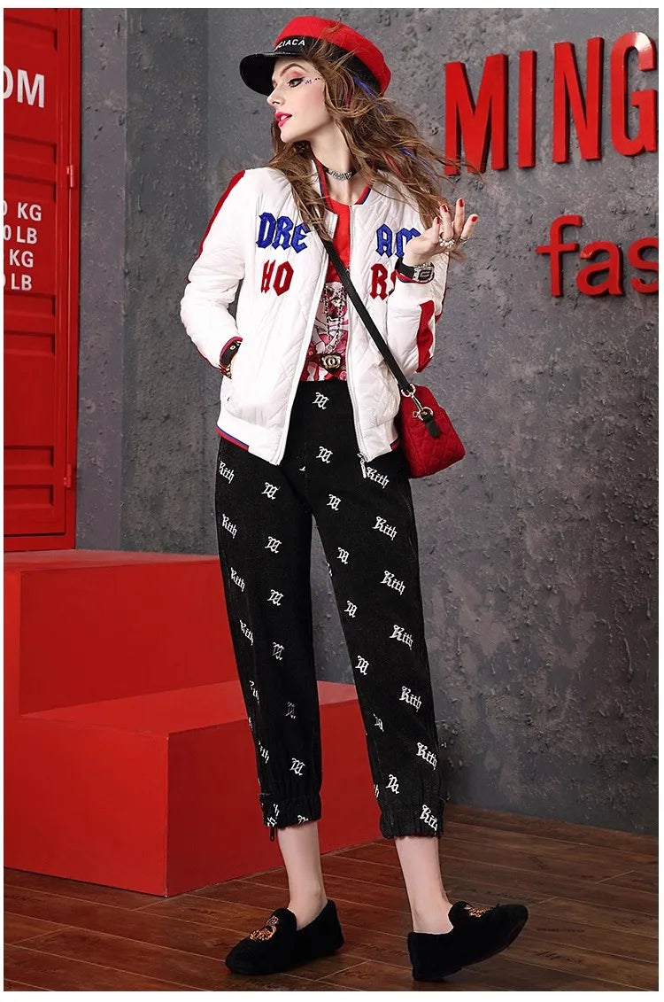 Winter coat for women, diamond checkered cotton jacket lightweight, thick top,  jacke for women   Woman clothing  winter coat