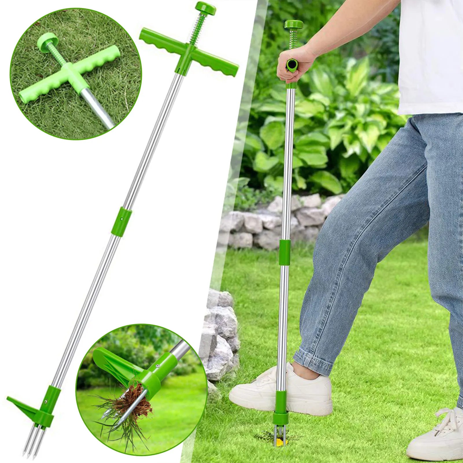 Weeds Pullers Handled Gardening Tools
