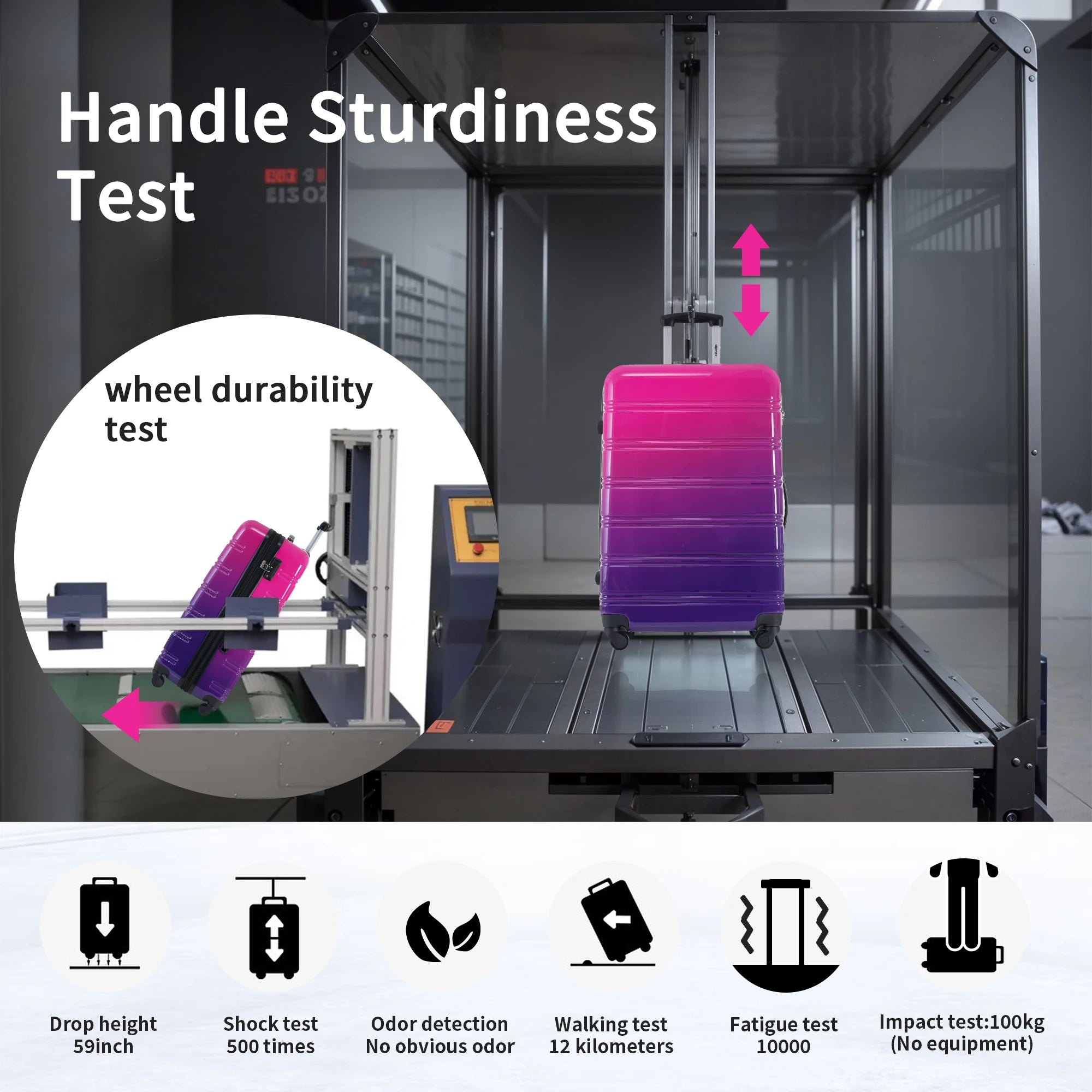3 pcs Hardshell Luggage