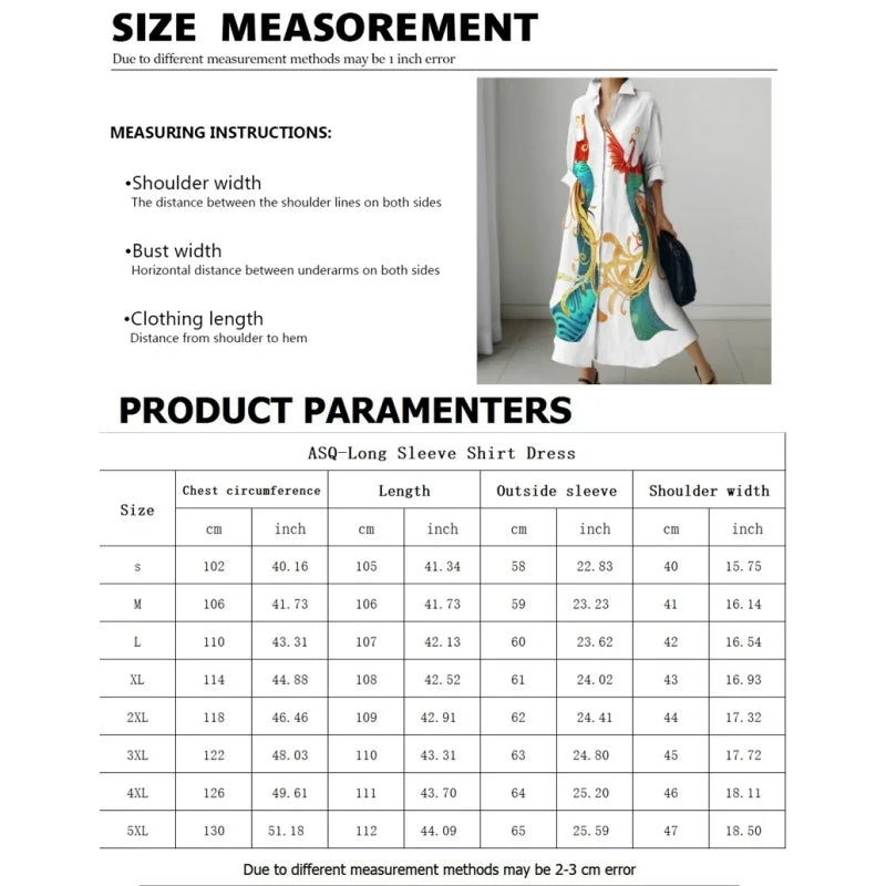 Women's Casual V-Neck Dress with Pockets, Women's Fashion Shirt 2024 Autumn.