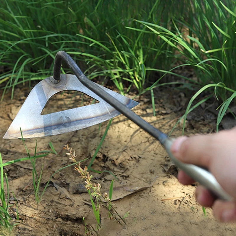 All-steel Hardened Hollow Hoe Weeding Rake
