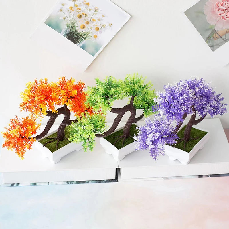 Bonsai Artificial Plastic Plants