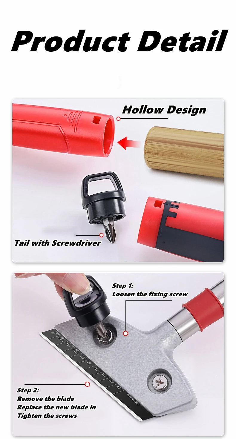 Portable Aluminum Alloy Cleaning Shovel