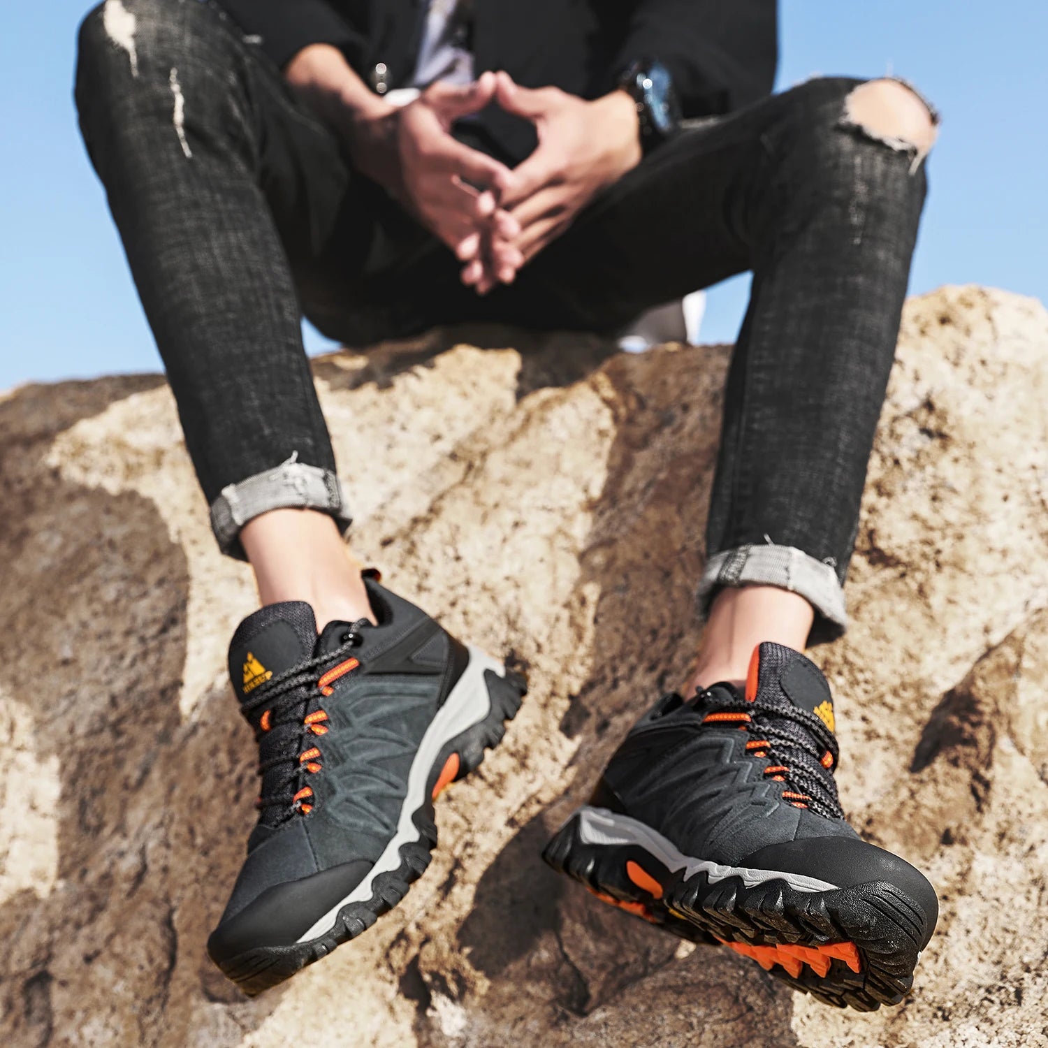 Men's High Quality Leather Hiking Shoes