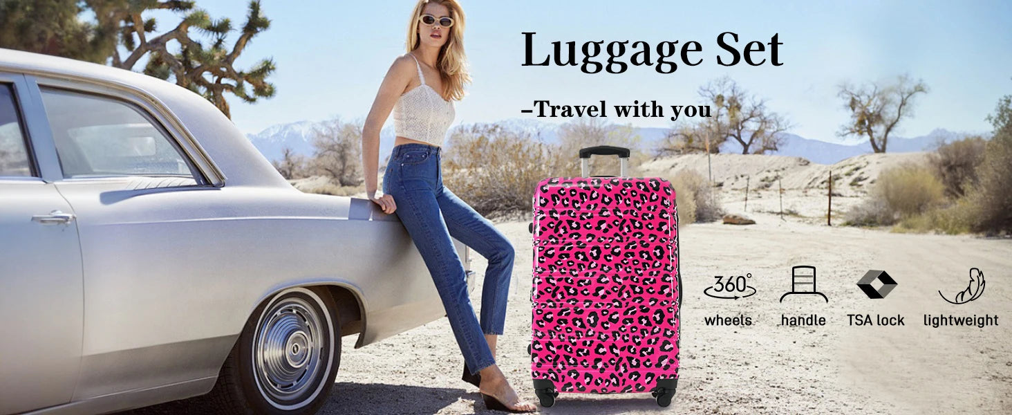 3 pcs Hardshell Luggage