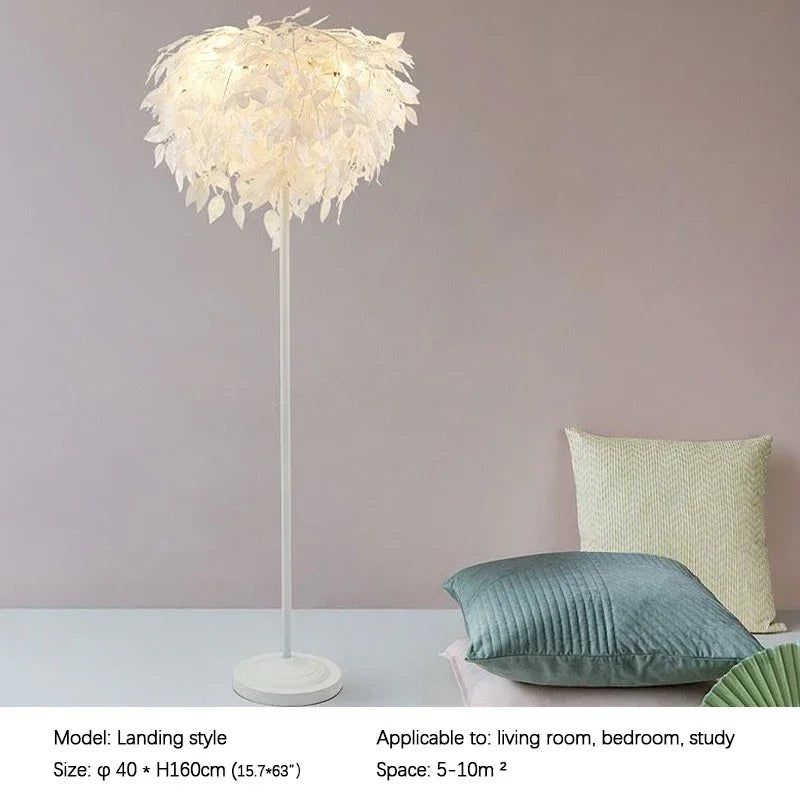 Nordic Leaf Floor Lamp