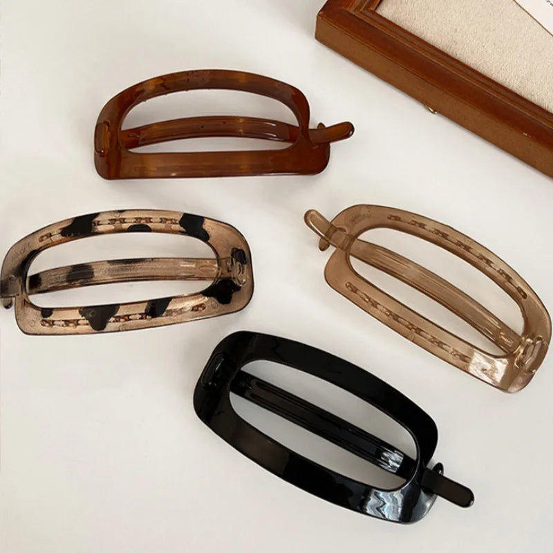 Oval Hollow Hairgrips