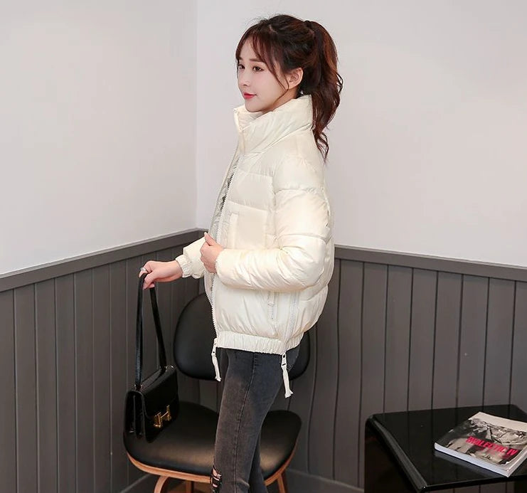 Korean Fashion Parkas Quilted Winter Puffer Coat 2024 Elegant Snow With High Quality Womens Down Jacket Coats Woman Cold Trend