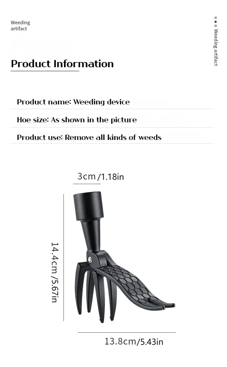 Stand Up Weed Puller Tool
