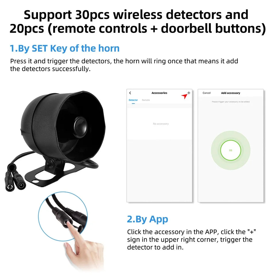 WIFI Wireless Door Sensor Siren