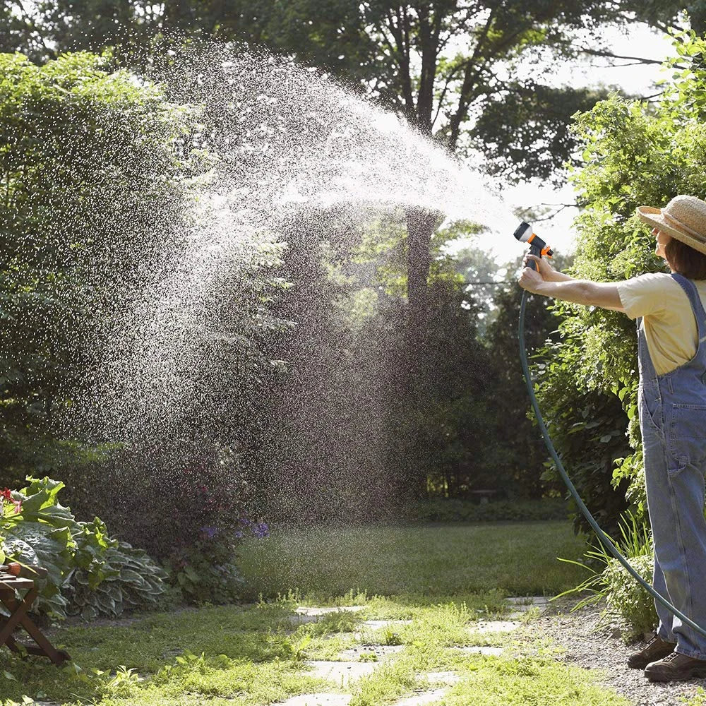 1-2Pc Watering Gun Garden 8 Modes High Pressure Sprayer