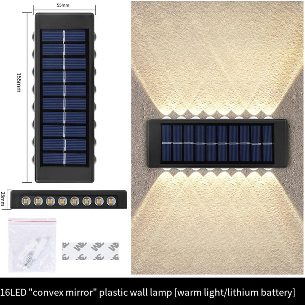Outdoor Solar Wall Lamp