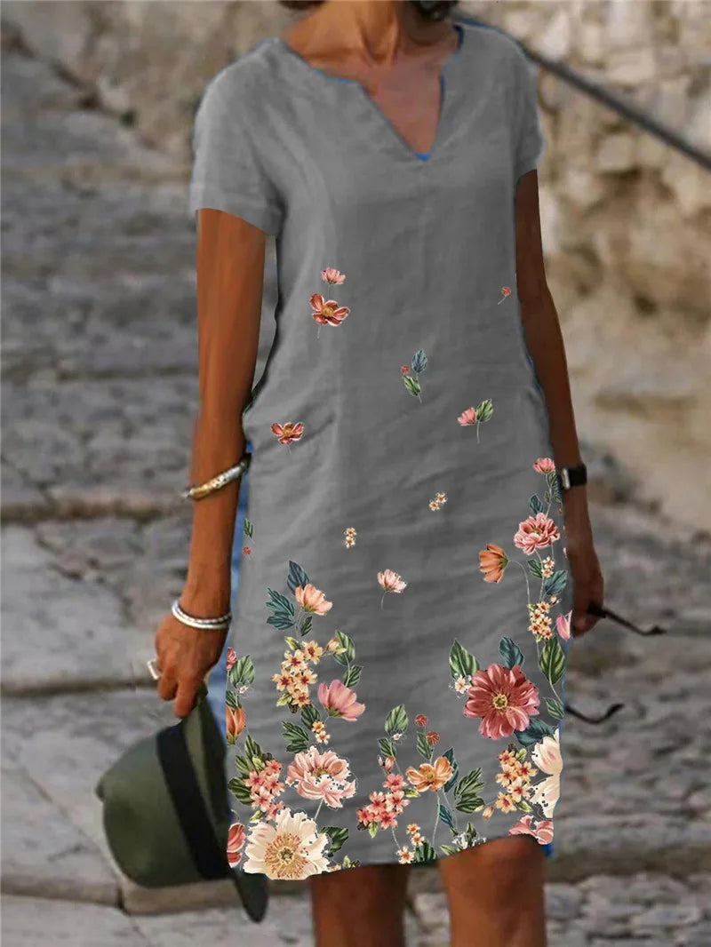 Women's Oversized Printed Dress