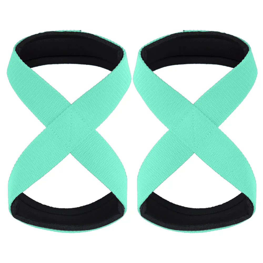 2PCS Deadlift Weight Lifting Wrist Straps