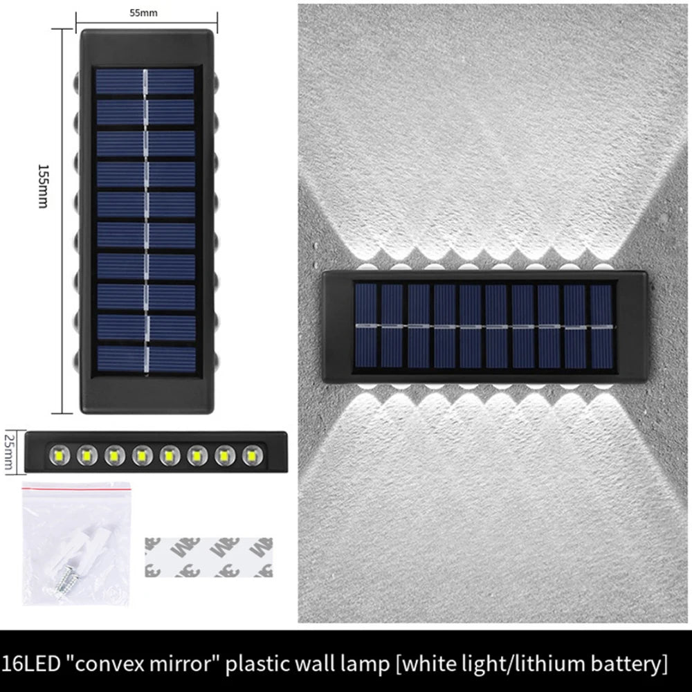 Outdoor Solar Wall Lamp