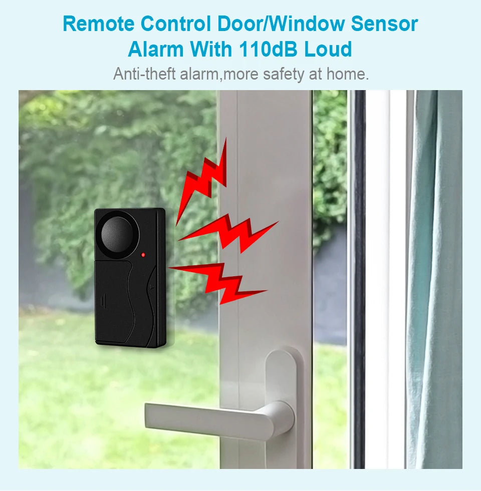 Wireless Vibration Bike Alarm