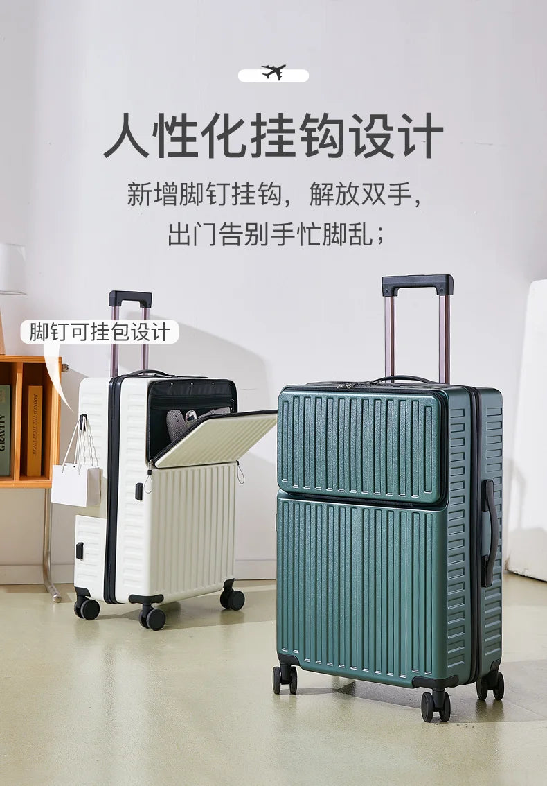 Compact Unisex Business Suitcase