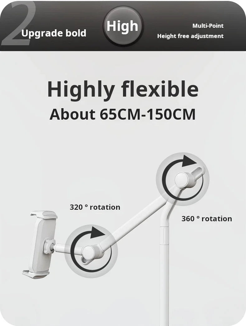 Adjustable Floor Stand for IPhone & IPad