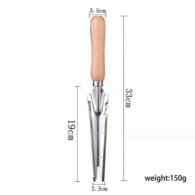 1Piece Stainless Steel Gardening Shovel