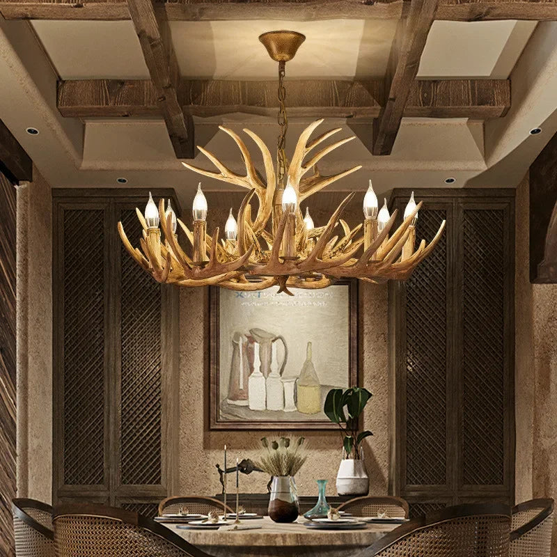 Deer Antler Chandelier