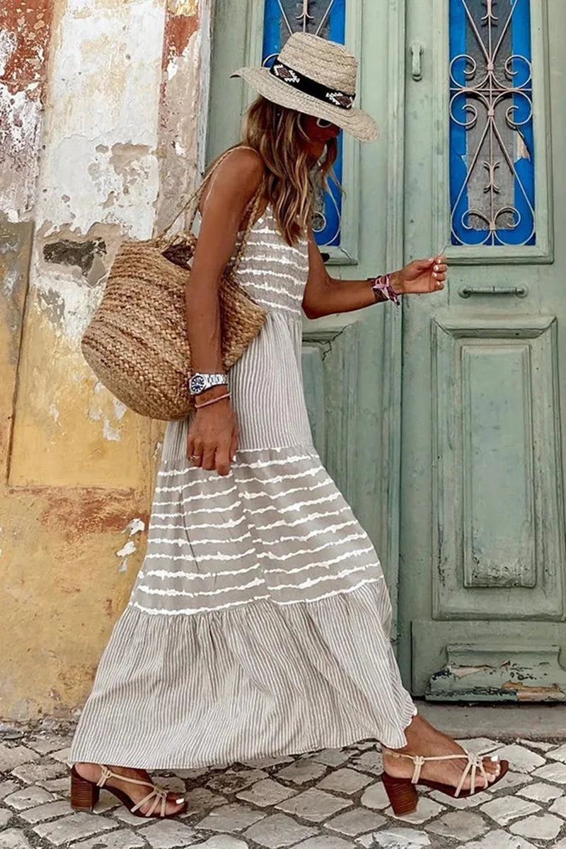 Women's Boho Maxi Dress
