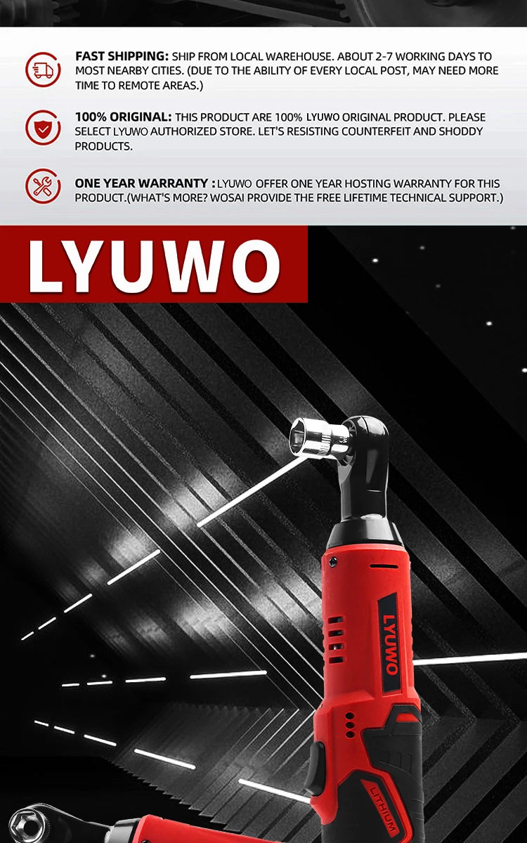 Cordless Right Angle Electric Wrench