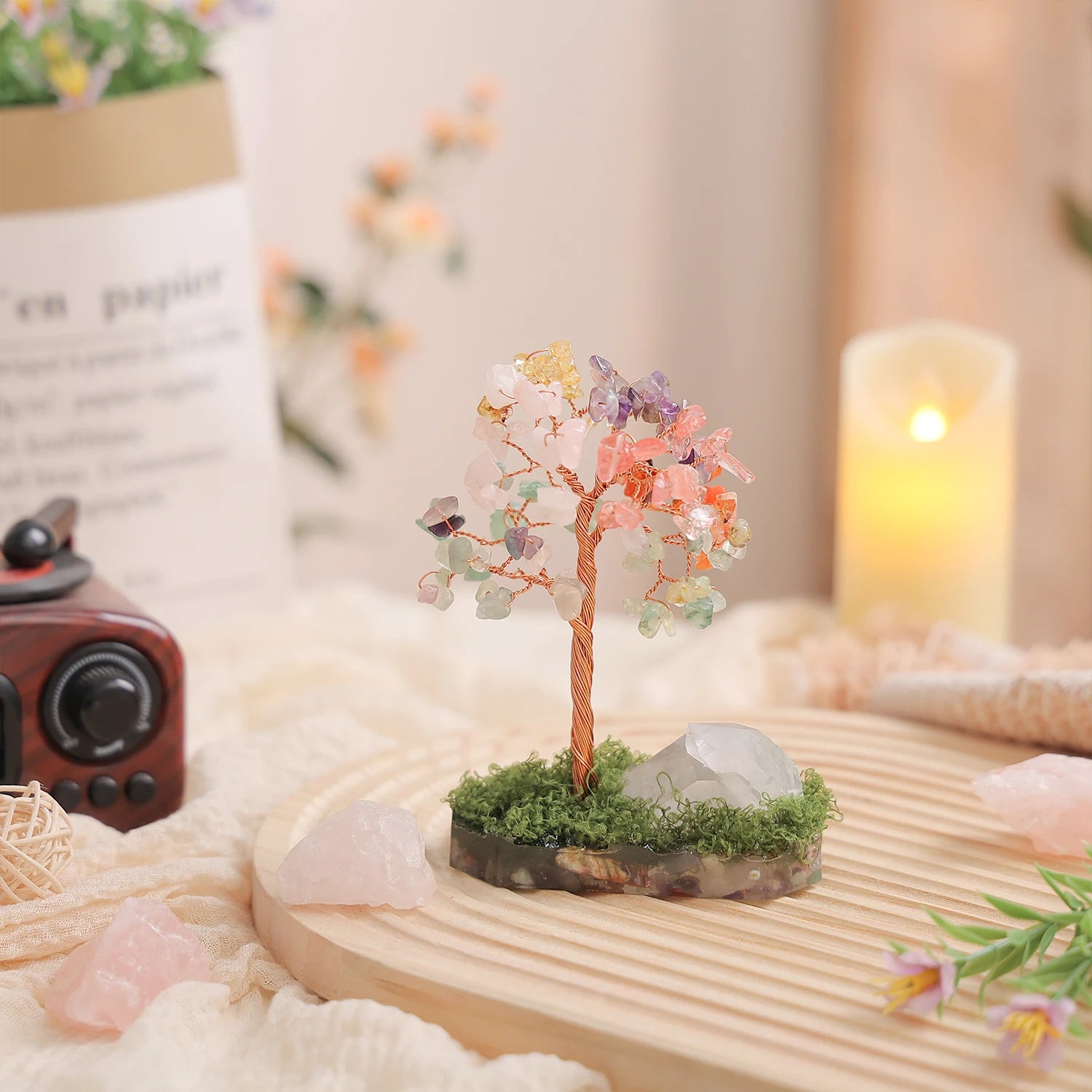 Crystal Money Tree Decoration