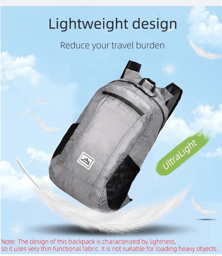 Portable Foldable Backpack