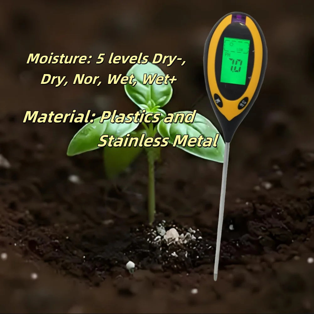 Garden House Plants Soil pH Meter