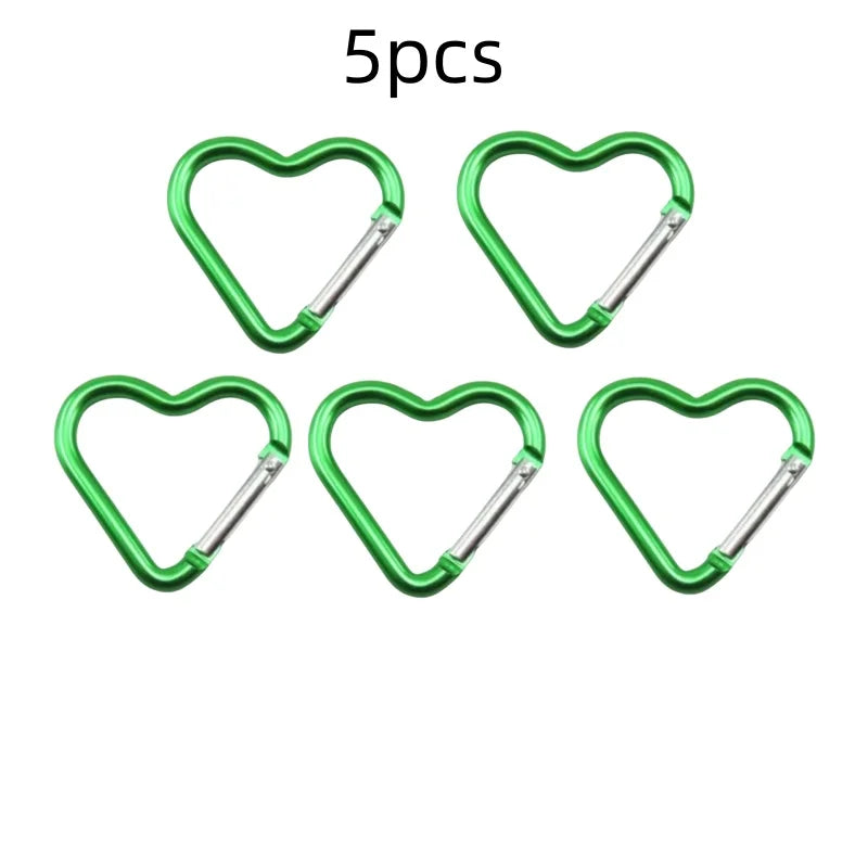 Heart Shape Keychain Clip