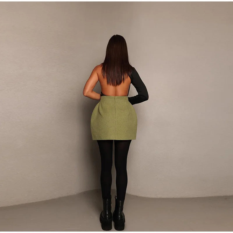 Solid Color Lapel Suit Woman Loose Long Sleeves Double Breasted Jackets Casual Versatile Chic Women's Spring Summer New Coats
