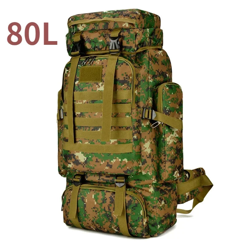 80L/100L Mountaineering Tactical Backpack