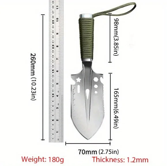 1pc Stainless Steel Pocket Shovel