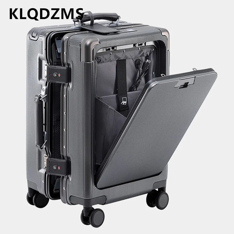 Front Opening Travel Suitcase