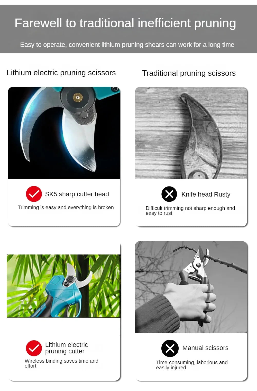 Electric Pruning Shears
