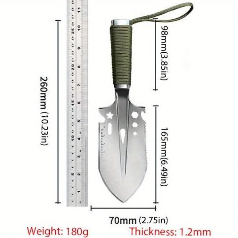 1pc Stainless Steel Pocket Shovel