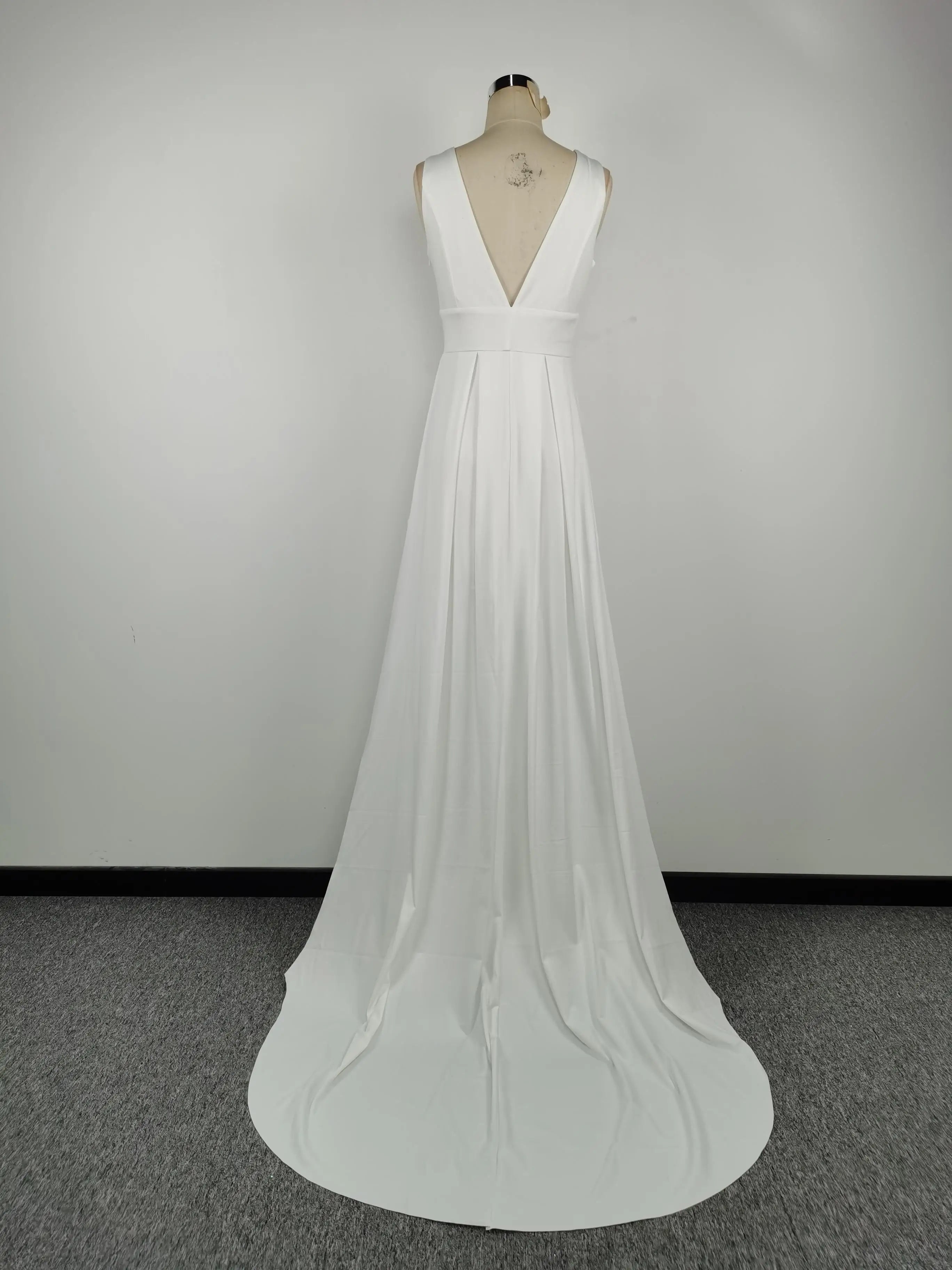 Women's Long White Dress