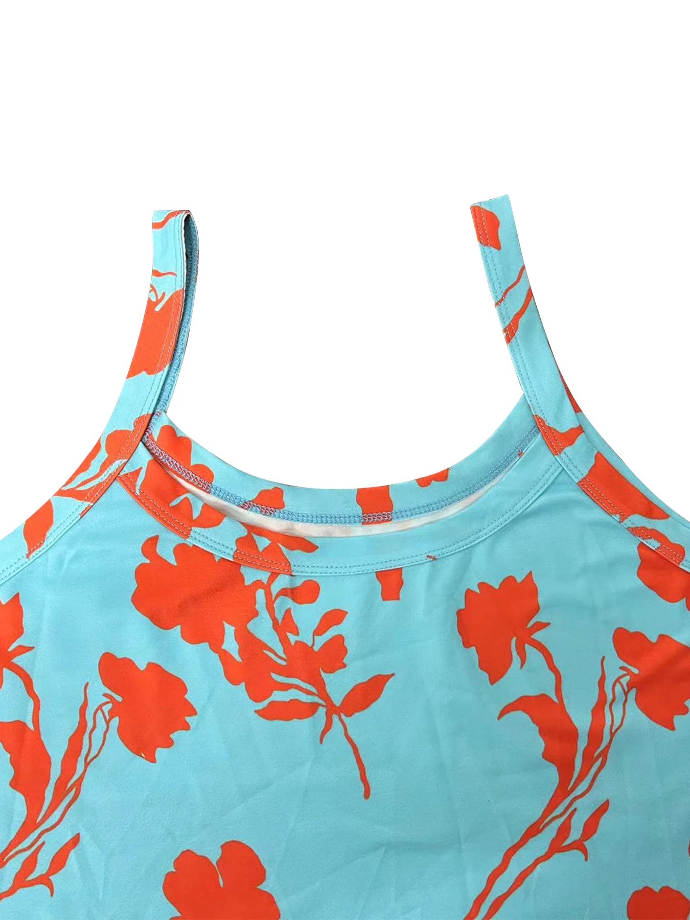 Gradient Printed Long Dress Summer New Women's Fashionable Printed Sexy Sleeveless Suspender Slim Fit Hip Hugging Long Dress