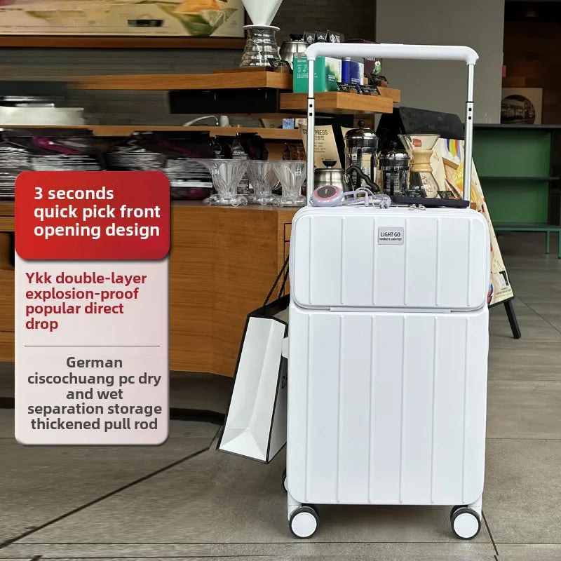 Front opening Rolling Luggage