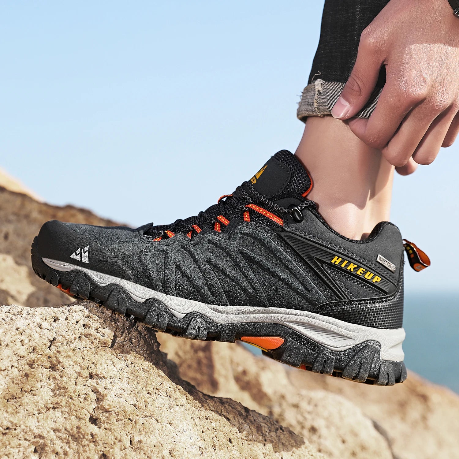 Men's High Quality Leather Hiking Shoes