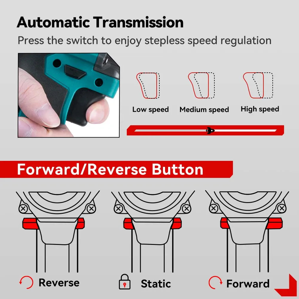 Brushless Electric Impact Wrench