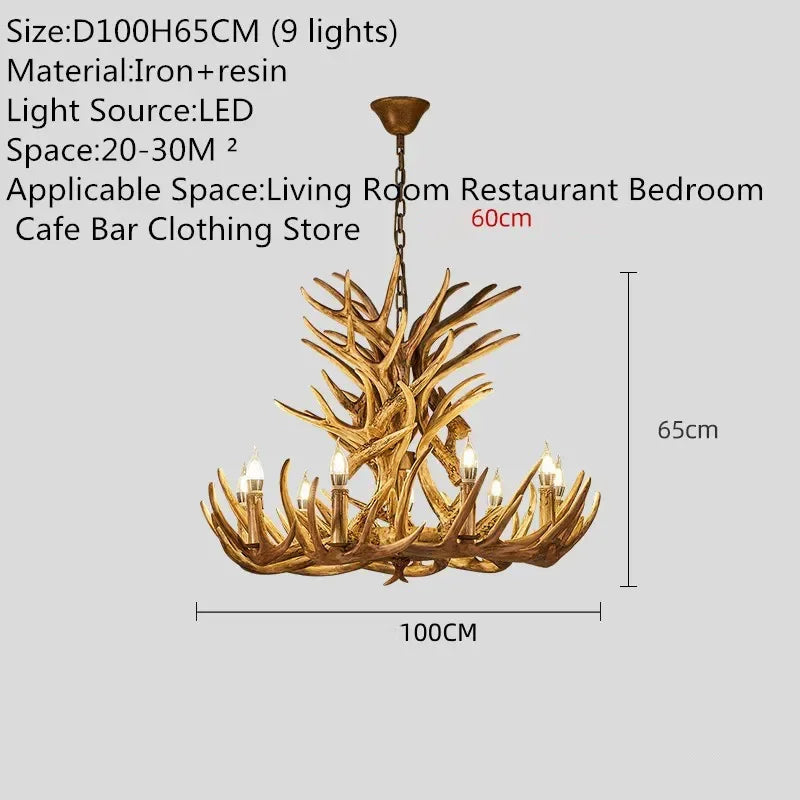 Deer Antler Chandelier